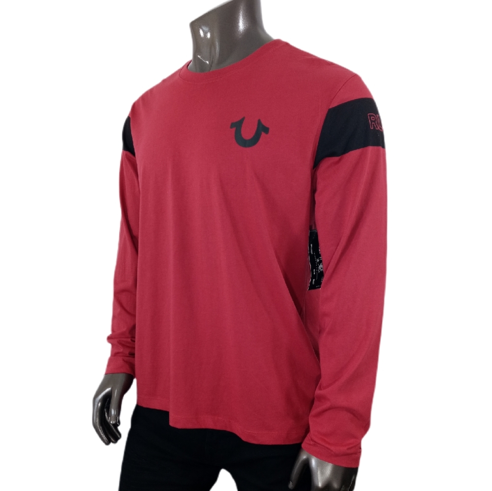 True Religion long-sleeve Crew Tee shirt - Picture 3 of 4